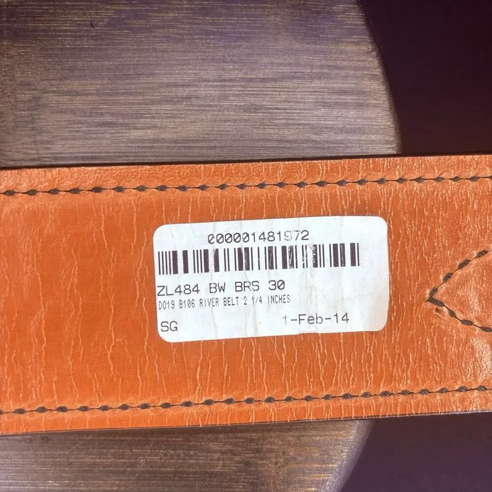Don Hume Duty Belt Size 30